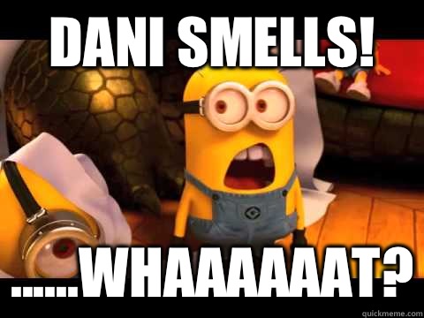 Dani Smells! ......Whaaaaaat?  minion