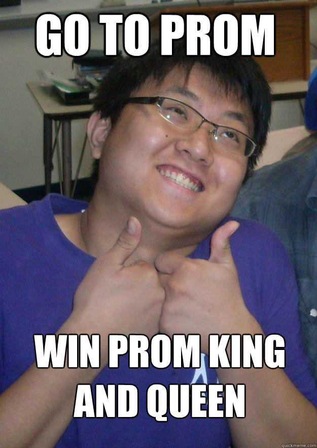 go to prom win prom king and queen - go to prom win prom king and queen  Mentally handicapped  Asian Kid
