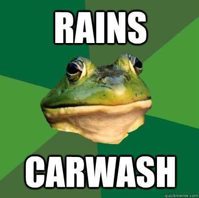 Rains Carwash  Foul Bachelor Frog