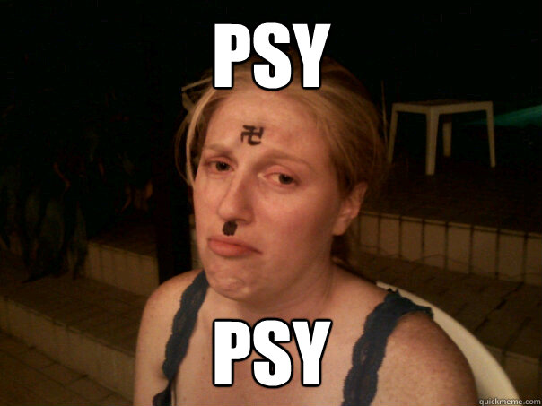 psy psy  Sad Hitler Girl