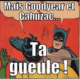 Justice de classe ? - MAIS GOODYEAR ET CAHUZAC... TA GUEULE ! Slappin Batman