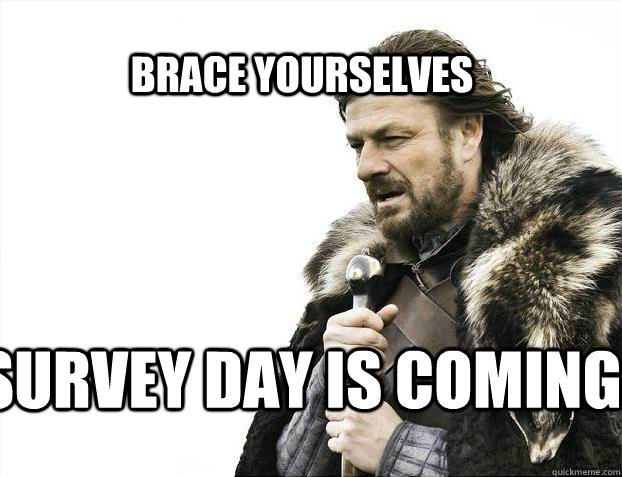 BRACE YOURSELves survey day is coming  BRACE YOURSELF SOLO QUEUE