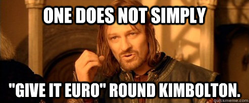 One does not simply 