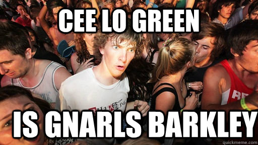 Cee Lo Green is Gnarls Barkley  Sudden Clarity Clarence