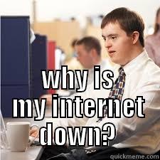 why is my internet down? -  WHY IS MY INTERNET DOWN? Misc