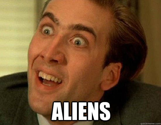  Aliens  Nick Cage SWAG