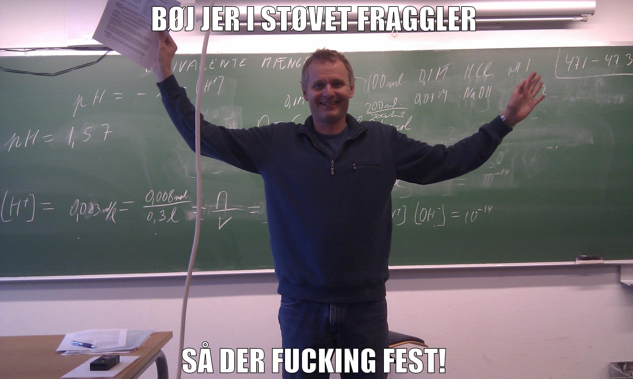 BØJ JER I STØVET FRAGGLER SÅ DER FUCKING FEST! Misc