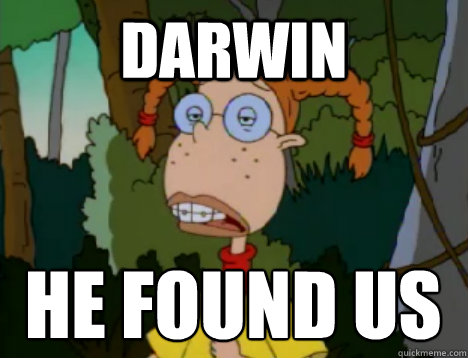 DARWIN He found us Caption 3 goes here Caption 4 goes here  Unimpressed Eliza Thornberry