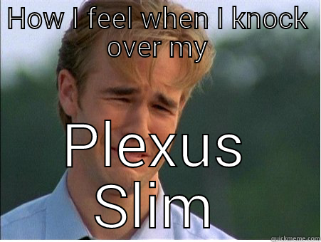 HOW I FEEL WHEN I KNOCK OVER MY PLEXUS SLIM 1990s Problems