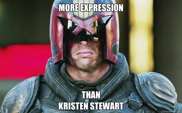 More expression Than
Kristen Stewart  