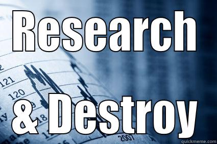 RESEARCH & DESTROY Misc