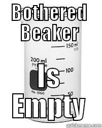 BOTHERED BEAKER IS EMPTY Misc