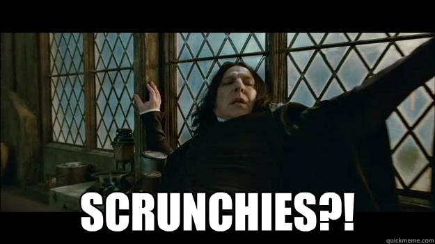  SCRUNCHIES?!  