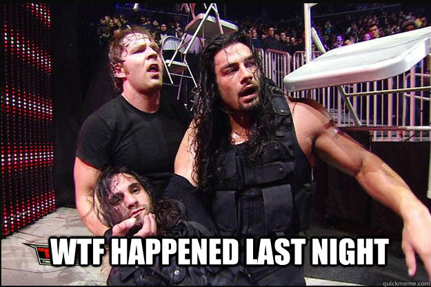wtf happened last night   shield meme