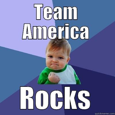 TEAM AMERICA ROCKS Success Kid