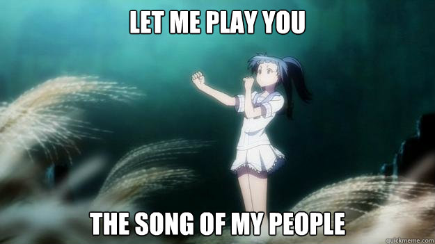 LET ME PLAY YOU THE SONG OF MY PEOPLE - LET ME PLAY YOU THE SONG OF MY PEOPLE  Yumekui Merry Yui Fail