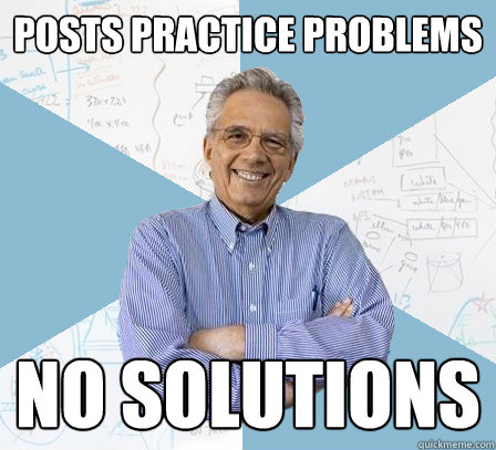 posts practice problems no solutions  EngineeringProfessor