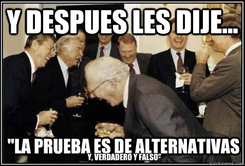 y despues les dije... 