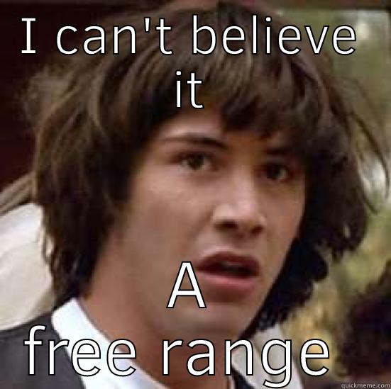 I CAN'T BELIEVE IT A FREE RANGE DEPENDA conspiracy keanu