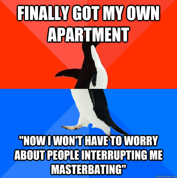 Finally got my own apartment 