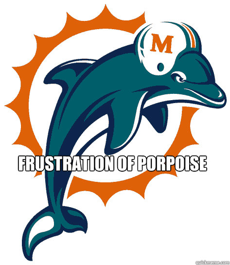 Frustration of porpoise  