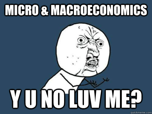 Micro & Macroeconomics Y U NO luv me? - Micro & Macroeconomics Y U NO luv me?  Y U NO SPOTIFY