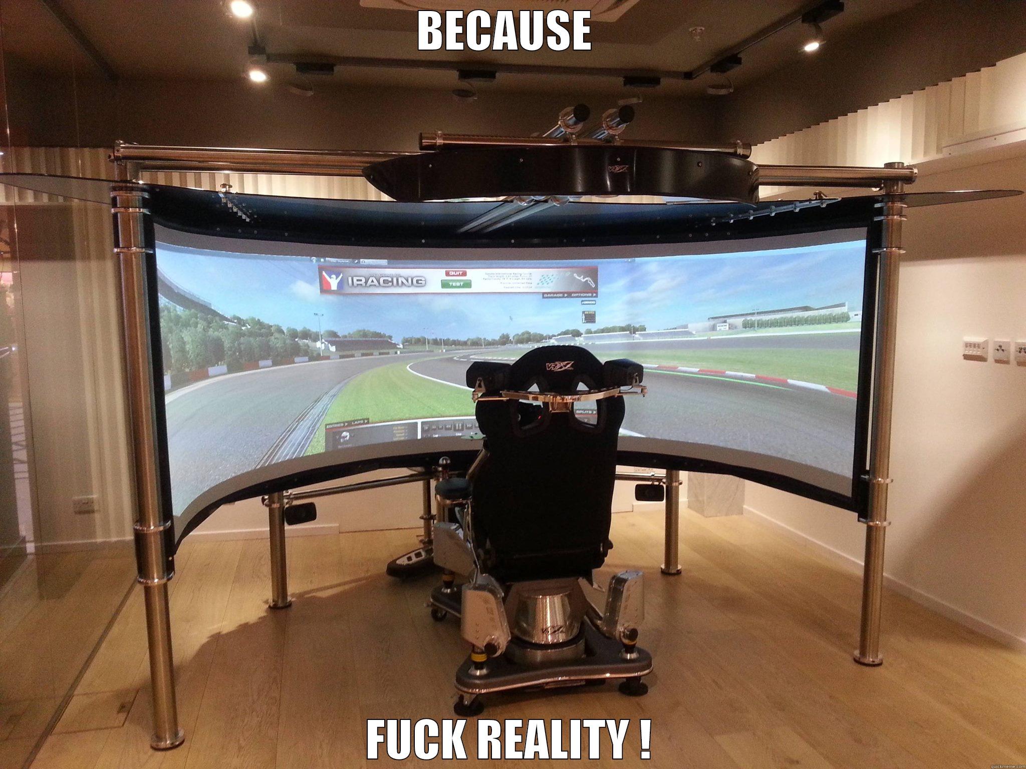 BECAUSE  FUCK REALITY ! Misc