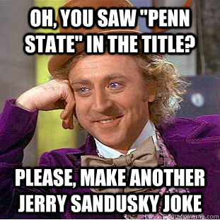 Oh, you saw 