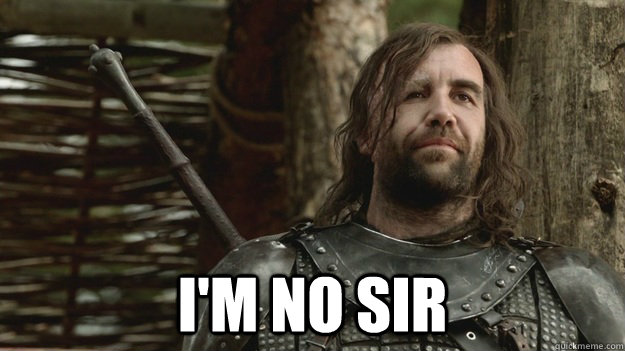  I'm no sir -  I'm no sir  Misc