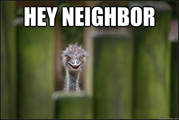 Hey Neighbor  - Hey Neighbor   Terrifying Ostrich Neighbor