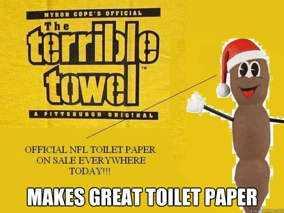  MAKES GREAT TOILET PAPER  Terrible Towel