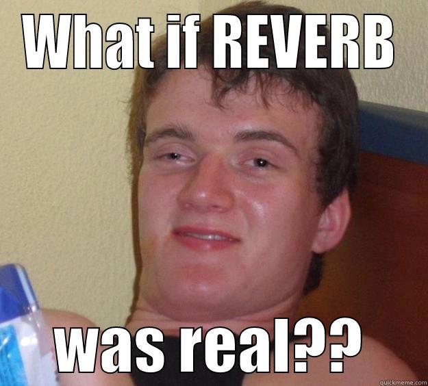 WHAT IF REVERB WAS REAL - WHAT IF REVERB WAS REAL?? 10 Guy