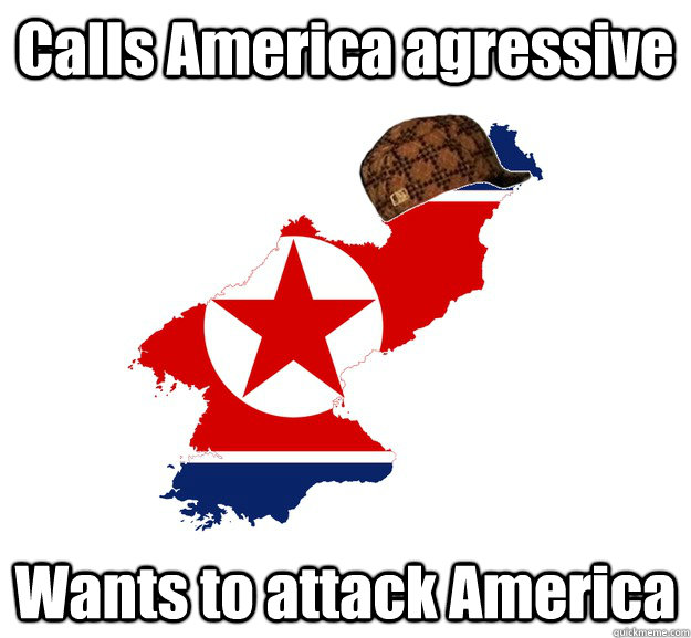 Calls America agressive Wants to attack America  