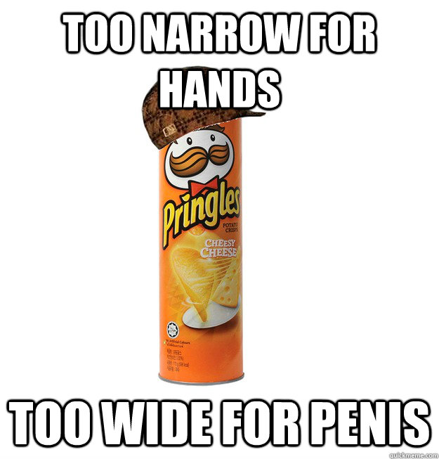 Too narrow for hands too wide for penis  