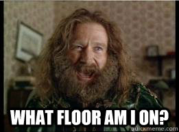  What floor am I on?  What year is it