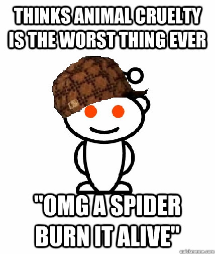 Thinks animal cruelty is the worst thing ever 