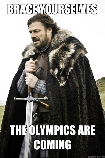 BRACE YOURSELVES The Olympics are coming   Boromir Relationship