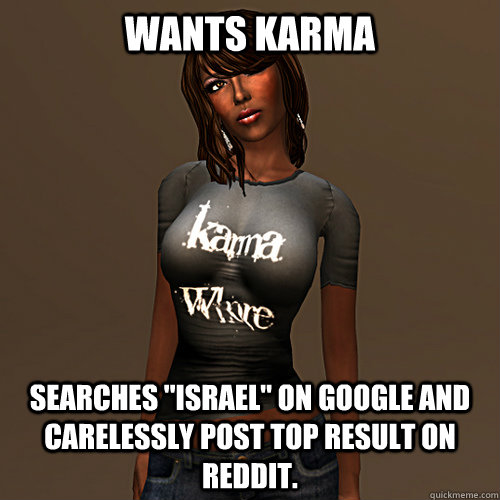 Wants karma searches 