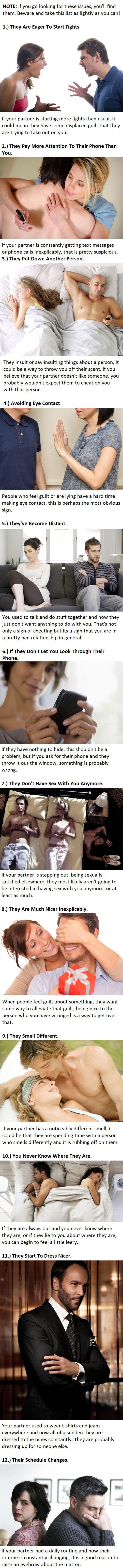 Here Are 12 Signs That Your Significant Other Is Cheating. -   Misc