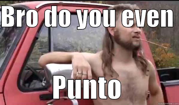 BRO DO YOU EVEN  PUNTO Almost Politically Correct Redneck