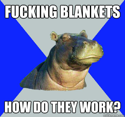 Fucking Blankets How Do They Work? - Fucking Blankets How Do They Work?  Skeptical Hippo