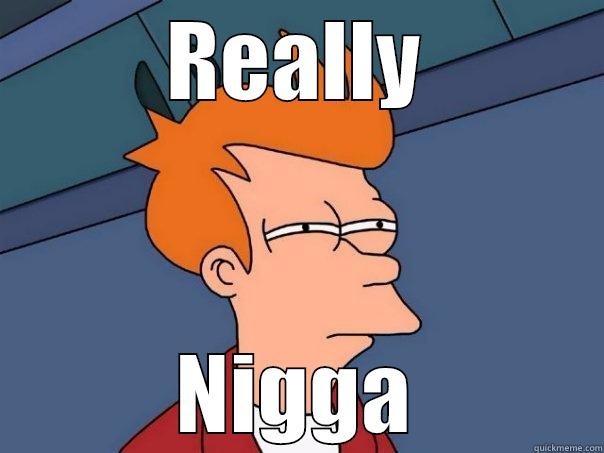 REALLY NIGGA Futurama Fry