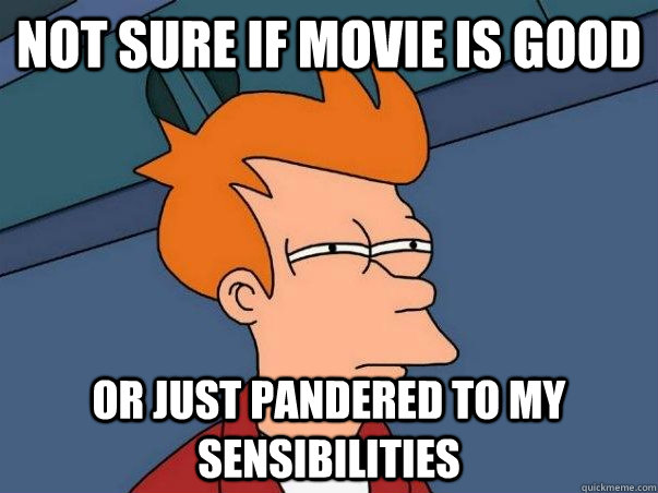 not sure if movie is good or just pandered to my sensibilities  Not sure if deaf