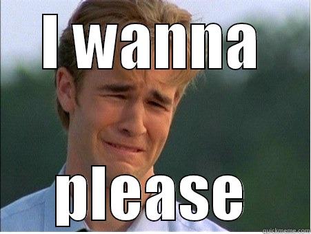 I WANNA PLEASE 1990s Problems