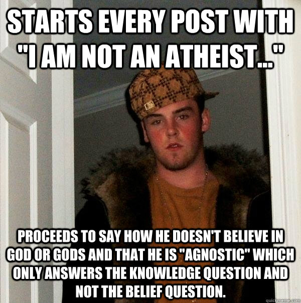 Starts every post with 