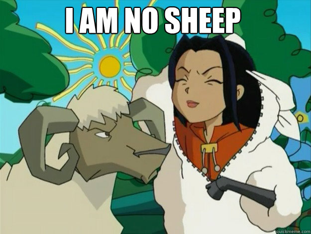 I am no sheep - I am no sheep  Jackie Chan Adventures