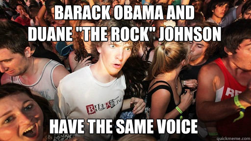 Barack Obama and 
Duane 