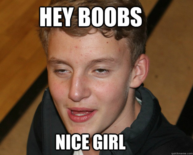 hey boobs  nice girl - hey boobs  nice girl  Misc