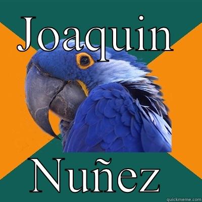 JOAQUIN NUÑEZ Paranoid Parrot