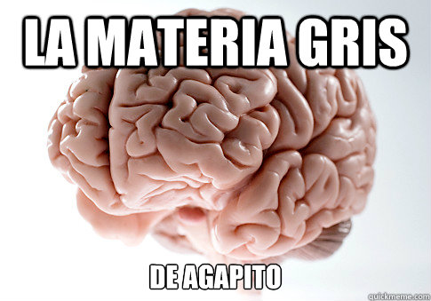 LA MATERIA GRIS 
DE AGAPITO  Scumbag Brain